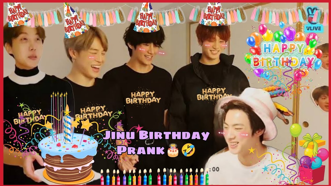 Taekook 🐻🐰prank Jin 🐬on his birthday 🎂🤣/@BTS ki cute duniya