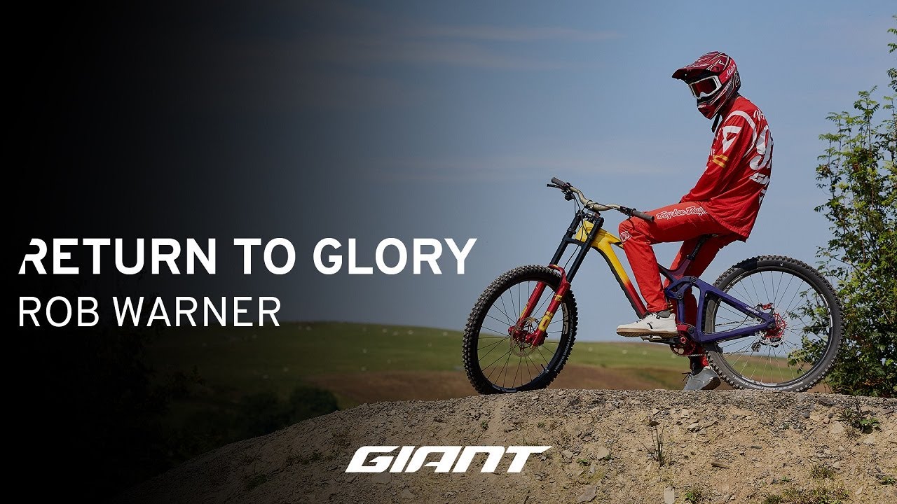 Rob Warner  - Le Retour de la Légende - VTT DH Giant Glory Advanced