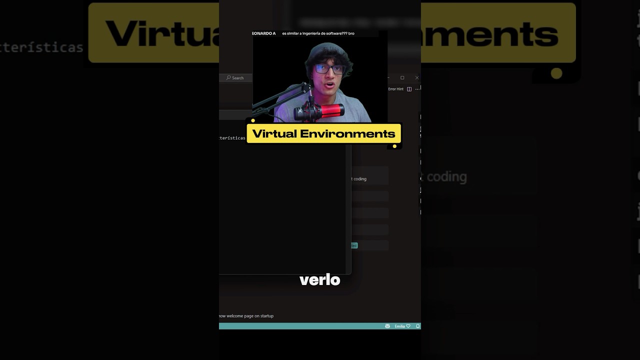 En este video te explico el concepto de entornos virtuales en Python. #programacion #python #venv