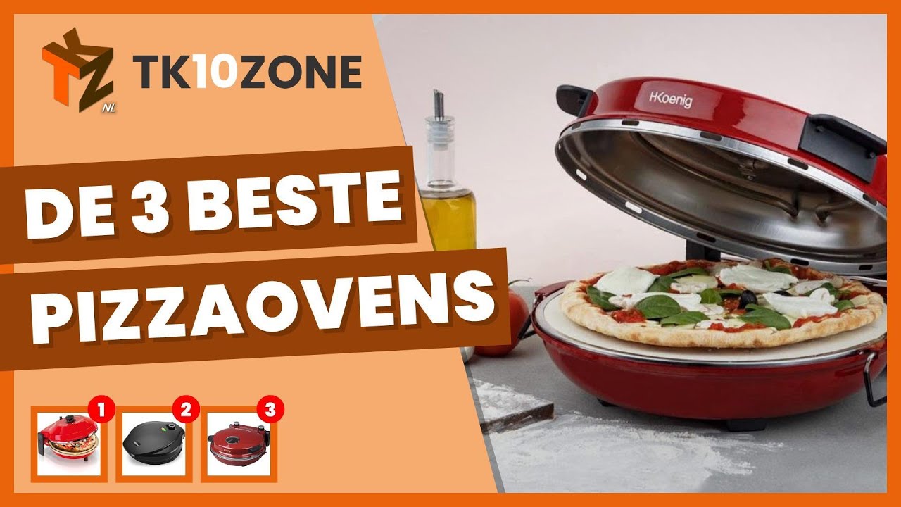 De 3 beste pizza-ovens zoals die in de pizzeria...