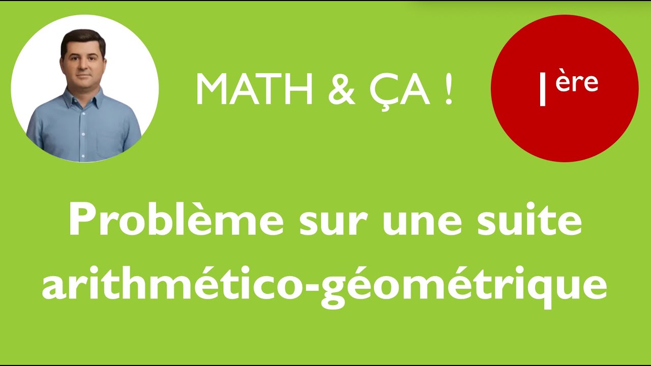 Problème sur une suite arithmético-géométrique