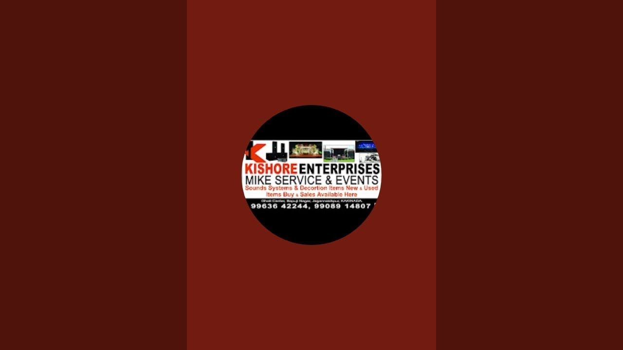 Kishore events DJ sounds kakinada is live