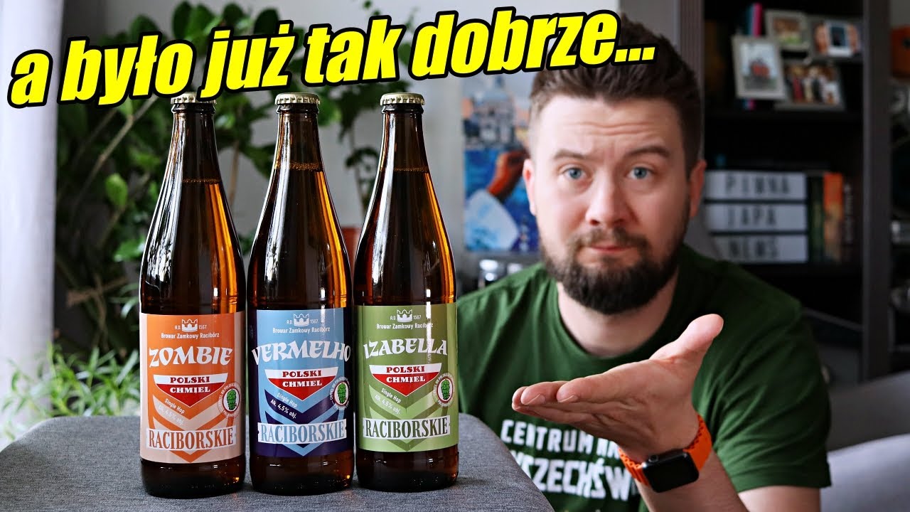 Raciborskie Polski Chmiel: Izabella, Vermelho i Zombie - Browar Zamkowy Racibórz