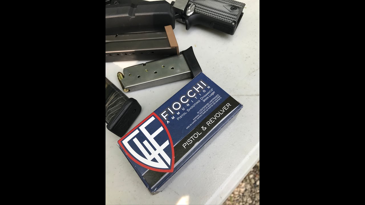 Обзор 9x19 мм, 115 г FMJ, Fiocchi (9AP)
