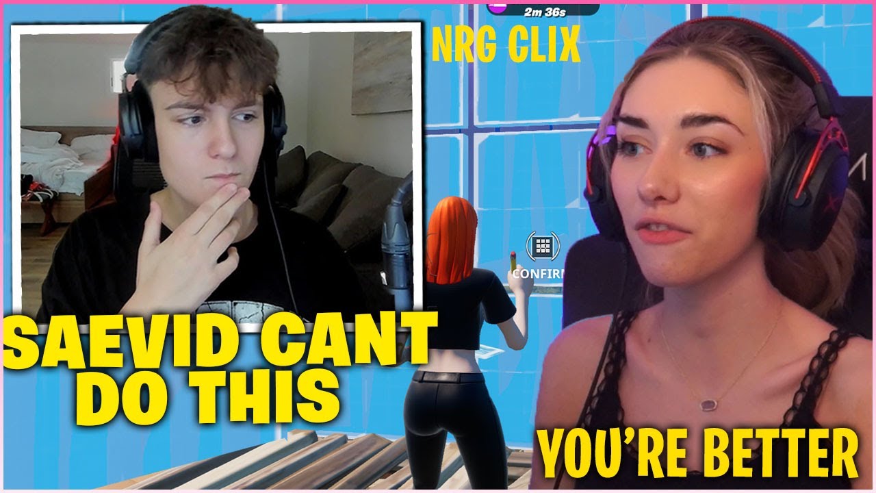 CLIX Flexes & Impressed SOMMERSET With His Fortnite Skills After Sommerset DROPPED SAEVID (Fortnite)