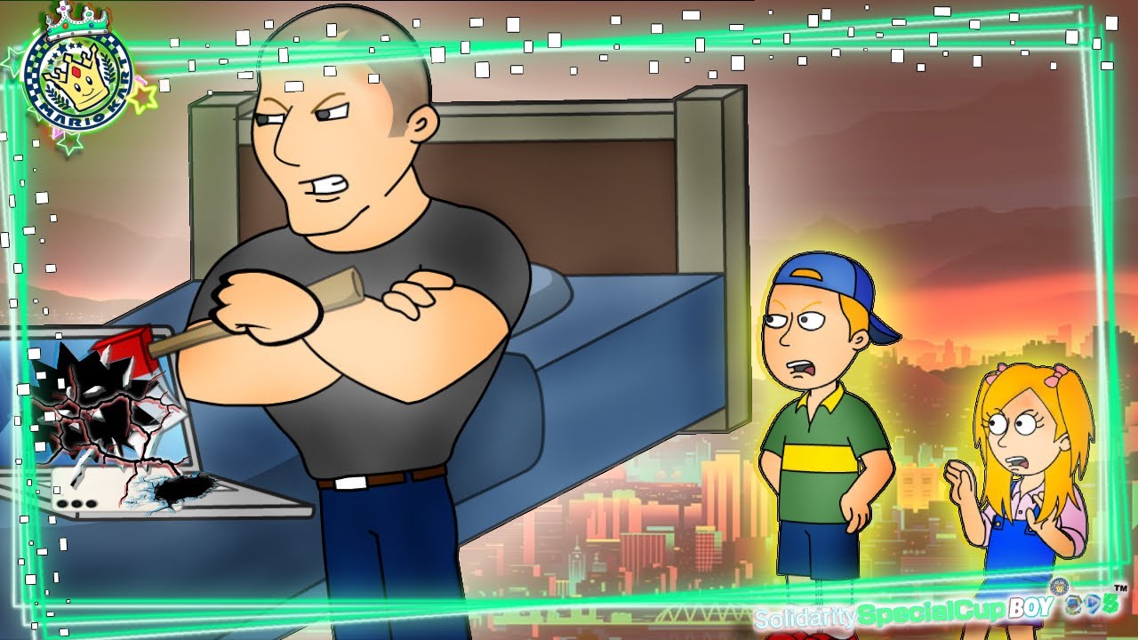 Childish Dad Destroys His Kids Electronics for No Reason