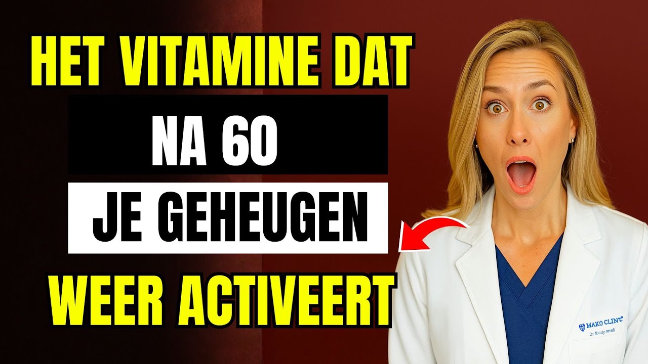 Neuroloog onthult: de VERGETEN vitamine die de HERSENEN na 60 nodig hebben (bijna niemand neemt)