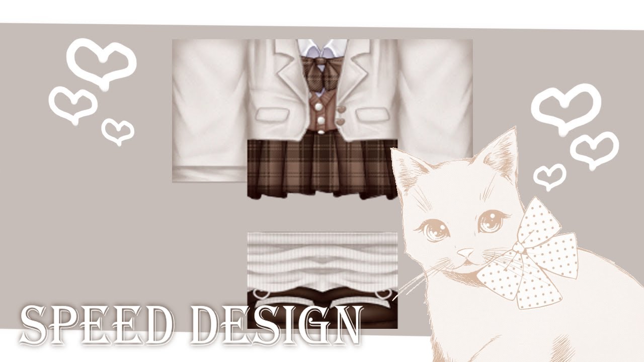 ROBLOX Speed Design | Kawaii Mocha Uniform