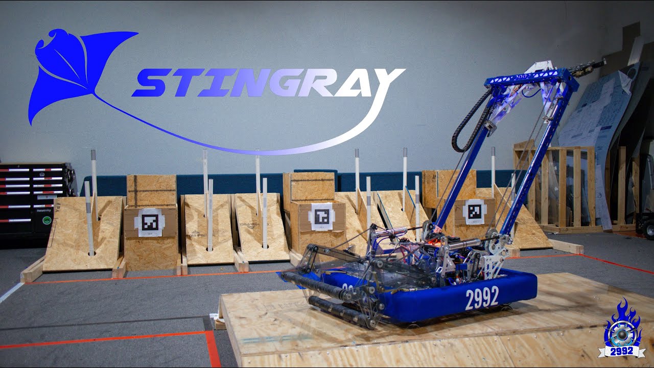 Team 2992 Robot Reveal - Stingray