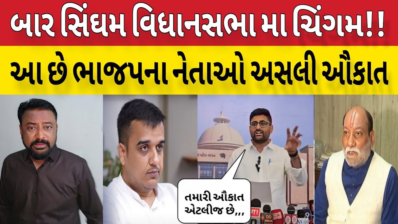 ભાજપ ના નેતા ની અસલી ઔકાત કેટલી ગોપાલ ઇટાલિયા યે તો ડૂચા કાઢી નાખ્યા!! Bhavesh Dhameliya 😱