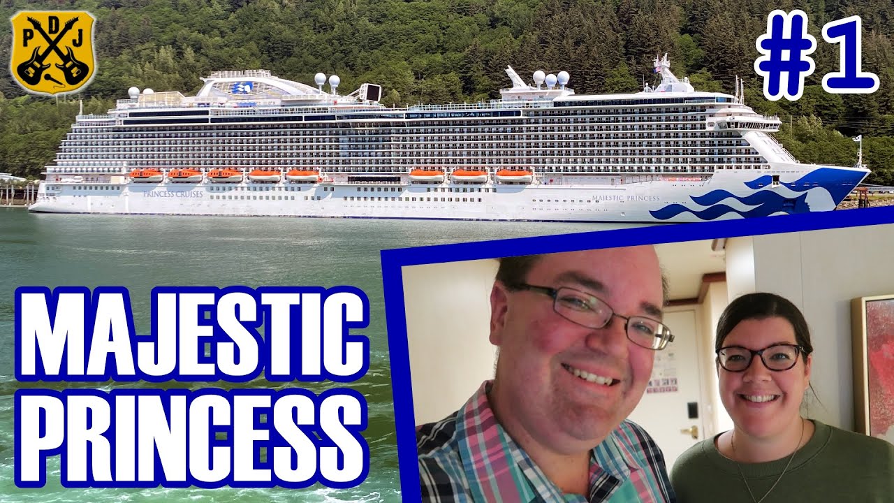 Majestic Princess Pt.1 - Embarkation Day, Alfredo's Lunch, Sailaway Party, Alaska SeaLife Center