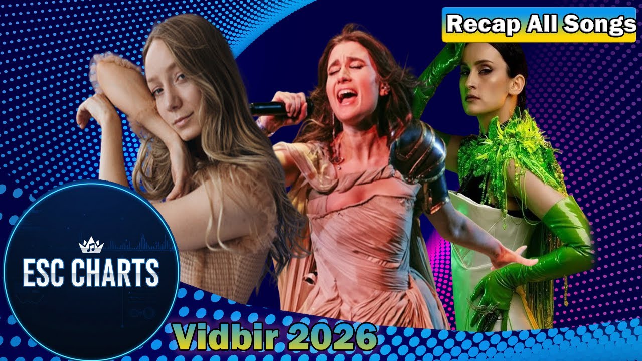 Vidbir 2026: Recap All Songs | Eurovision 2026 Ukraine