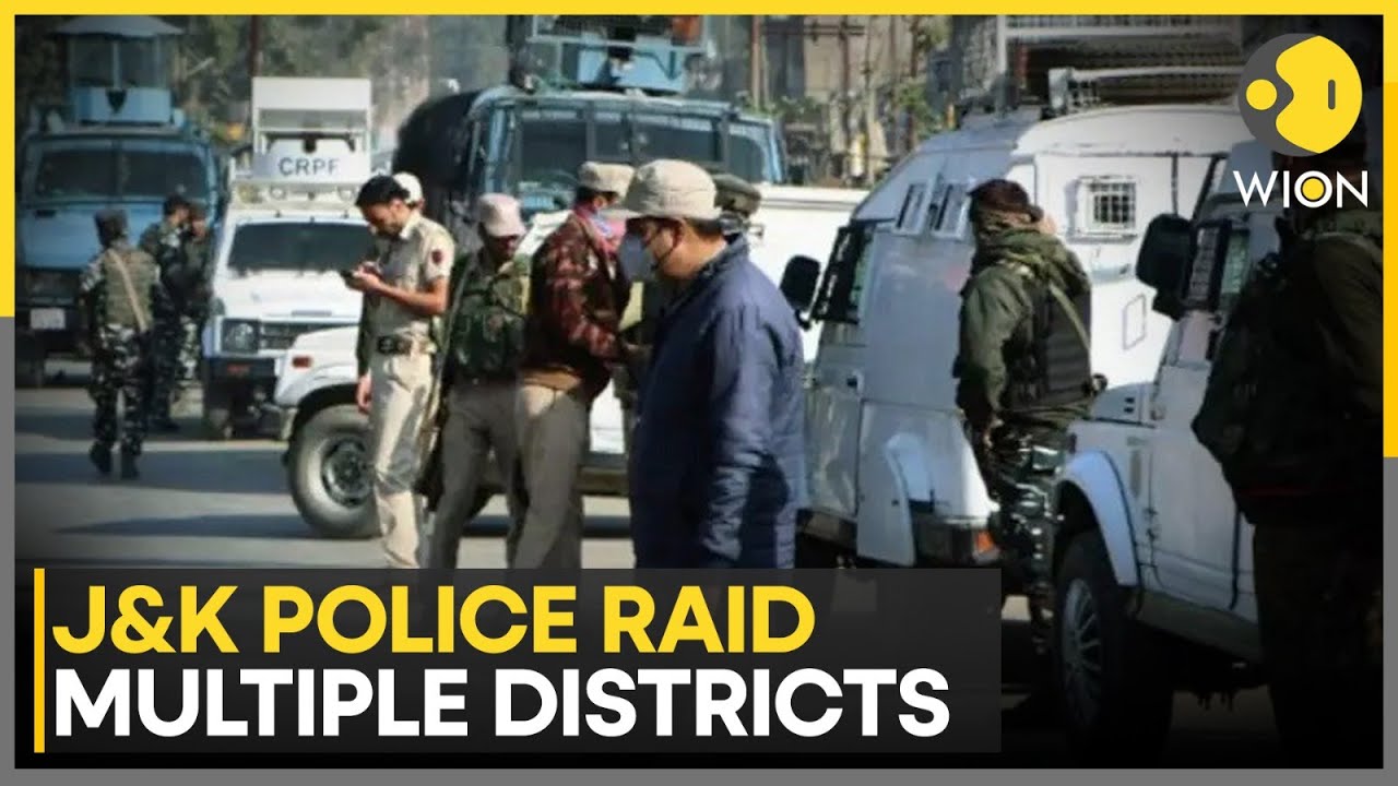 Jammu & Kashmir Crackdown: Police Raid Radical Networks Across Districts | WION