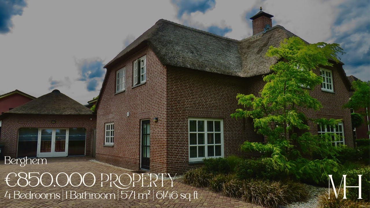 Inside a €850.000 Rustic Home in Berghem, the Netherlands