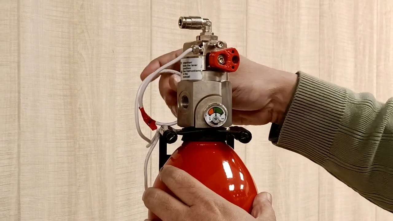 In-Panel Tube-Based Fire Suppression System (CQRS) Demo: MAP-Based In-DIRECT Low Pressure Solution