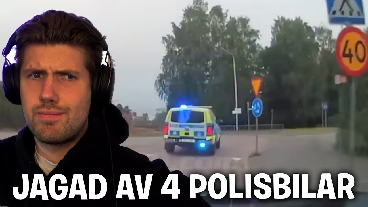POLISEN STOPPAR OLAGLIG BIL MED SPIKMATTA! *POLISENS EGNA VIDEO*