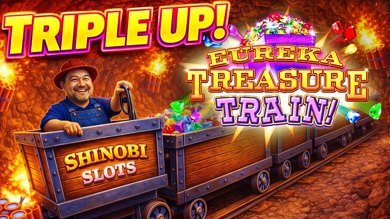 TRIPLE UP! Eureka Treasure Train slot bonuses at Yaamava casino!