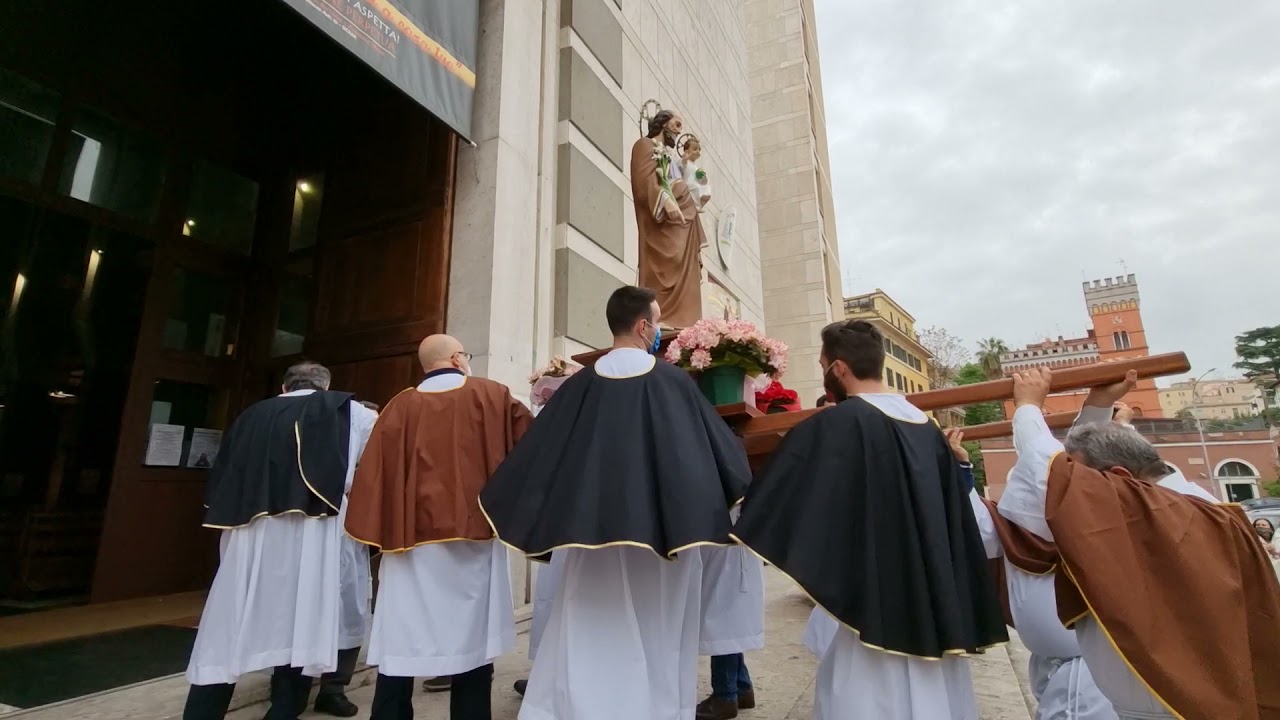 Processione di San Giuseppe Lavoratore - P.zza Asti Roma