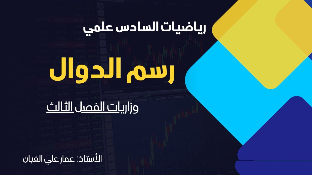 رسم الدوال ( الدوال النسبية )