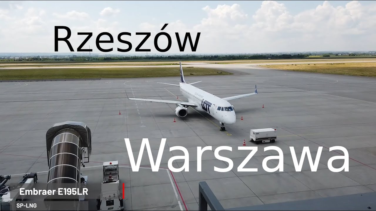 Embraer'em 195 z Rzeszowa do Warszawy | Trip report | LOT Polish Airlines