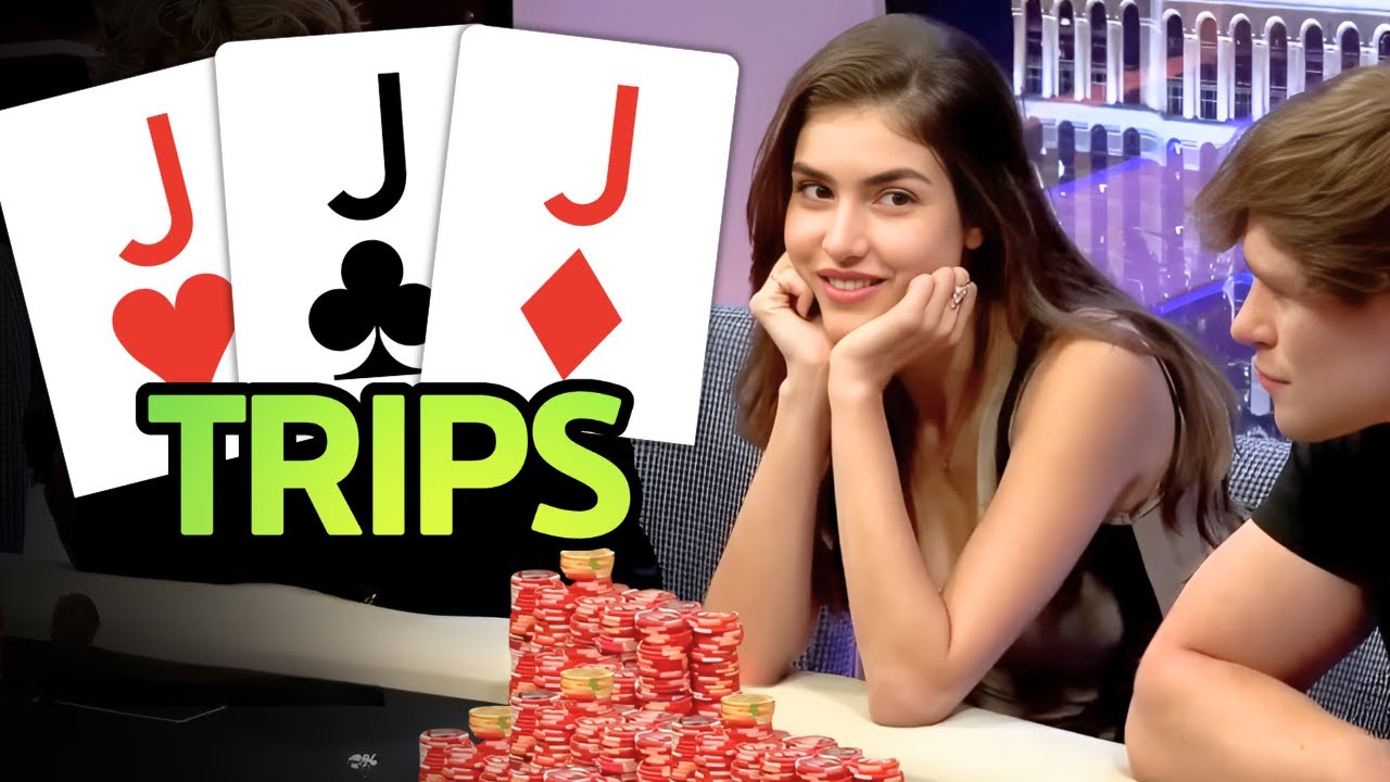 Two TRIPS in a Row – Alex Botez Shines in Vegas LIVE Cash Game!