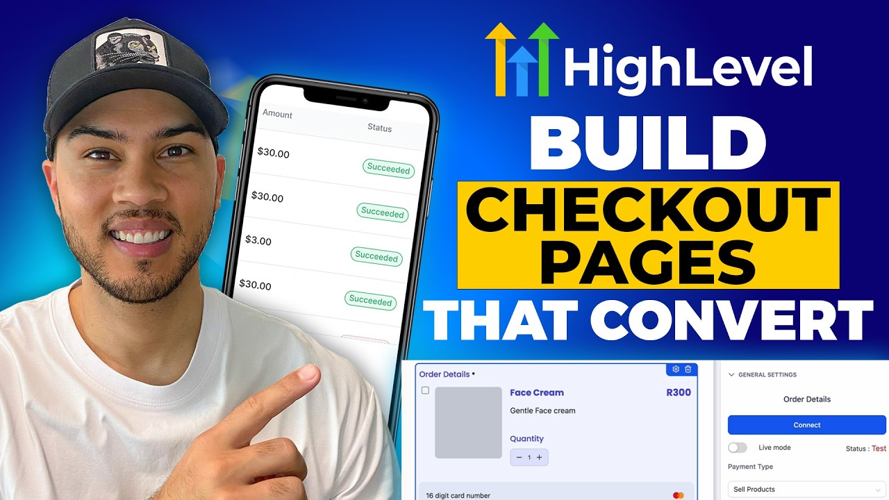 GoHighLevel Payments Tutorial: How to Set Up Checkout Pages & Order Forms