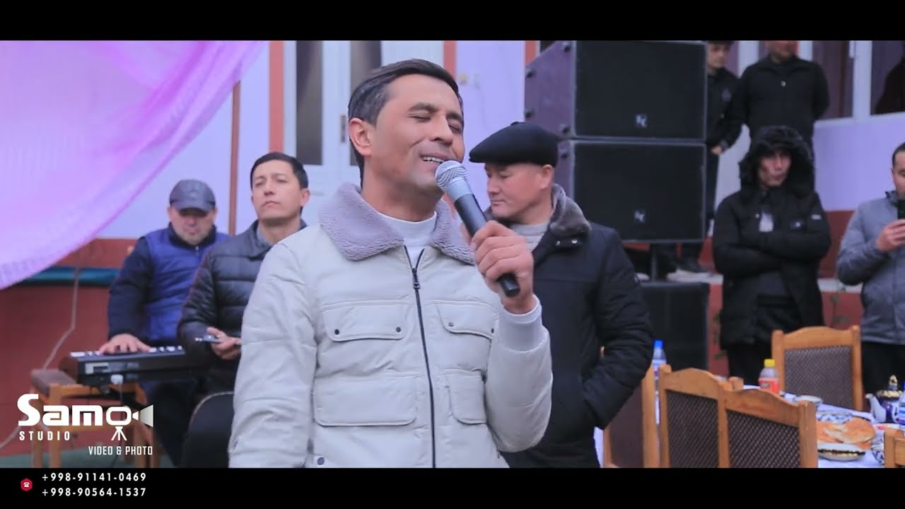 Axror Usmonov qo'shig'i | ONAJON (Jonli ijro) | Nuriddin Soliyev | Wedding in UZB | Samo media