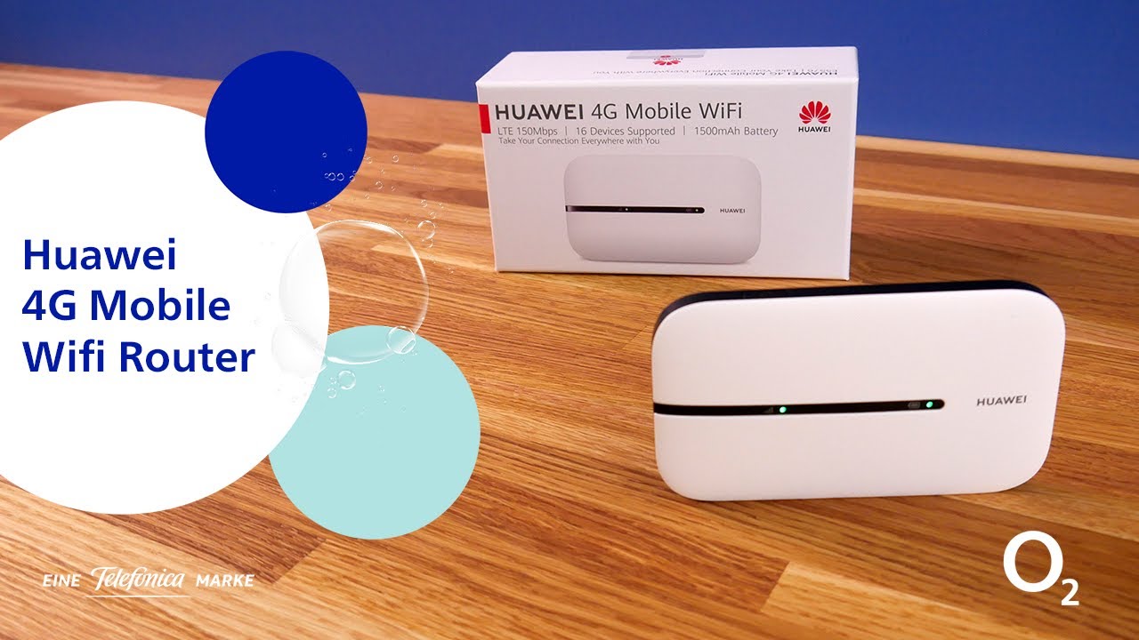 Huawei 4G Mobile Wifi Router - Ersteinrichtung