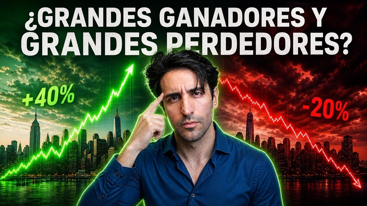 UNA DE MIS ACCIONES SE DISPARA UN 40% Y OTRA BAJA UN 20% (Compro 2 acciones)