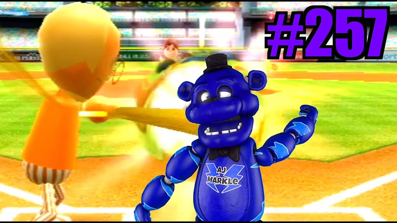 HITTING DOUBLES TO BE A PRO IN Wii BASEBALL