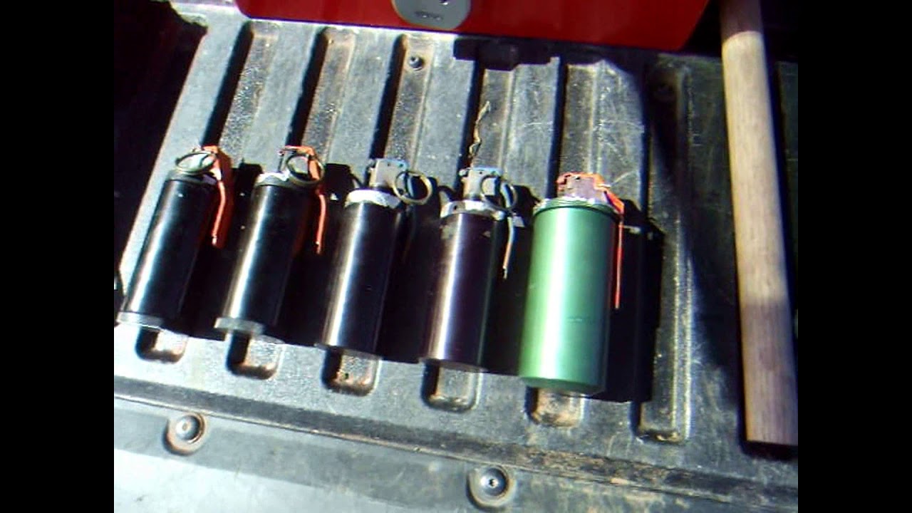 M-18 Style Re-loadable Smoke Grenade