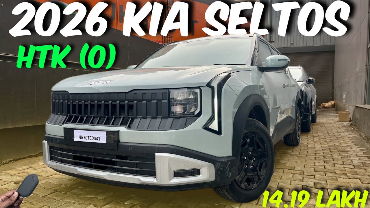 2026 Kia Seltos HTK Optional Petrol. New model kia seltos HTK O
