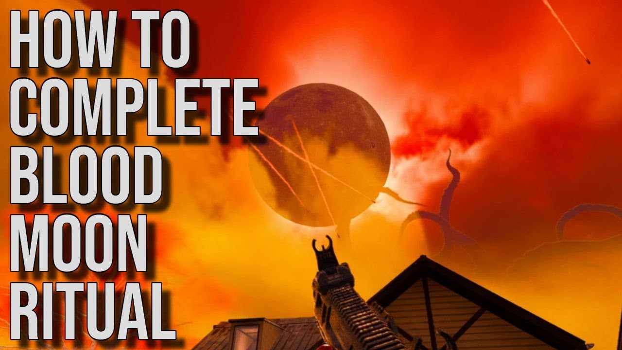How to complete the Blood Moon Ritual on Haven's Hollow / AMAZING Warzone Easter Egg