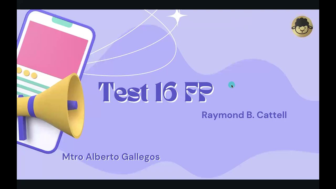 Test 16 Factores de personalidad
