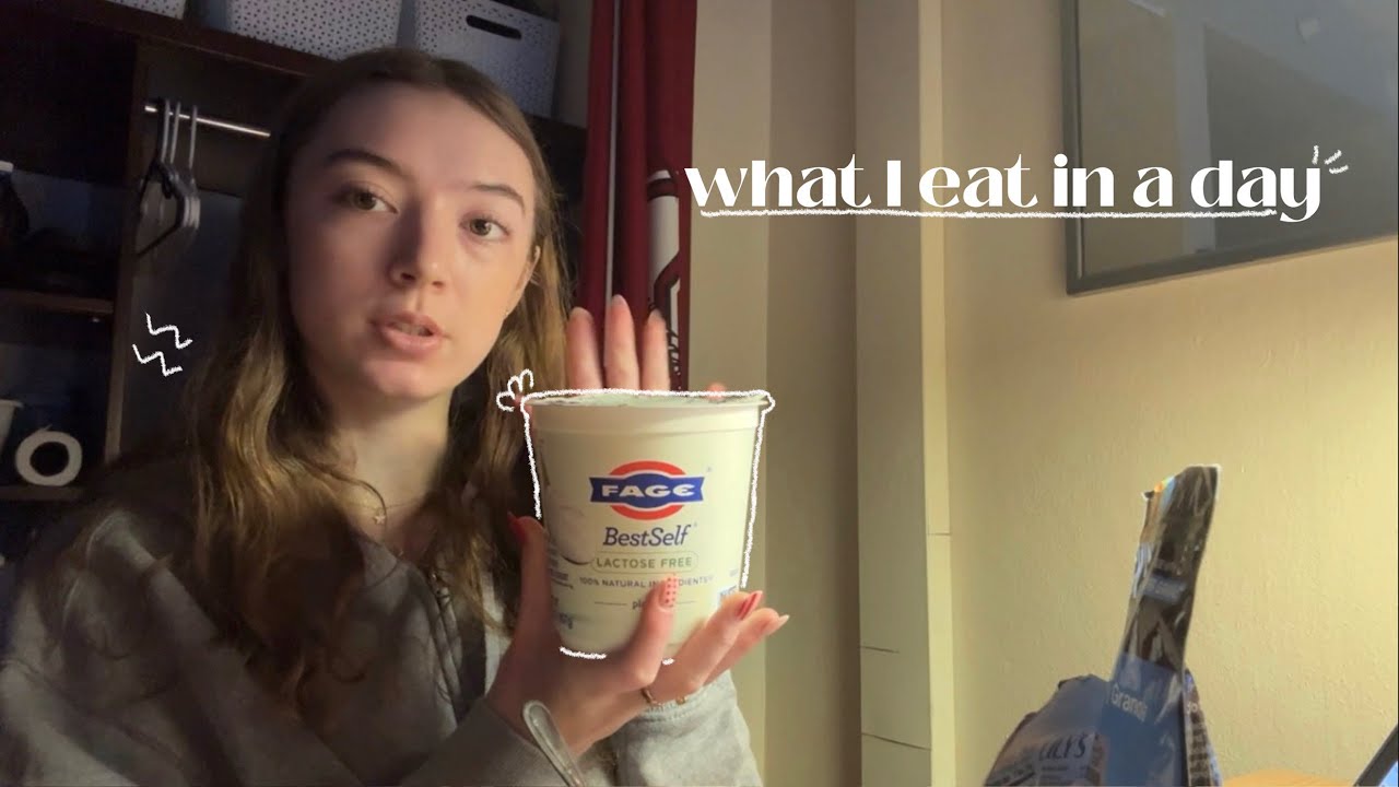 What I ate today as a freshman in college! | food vlog