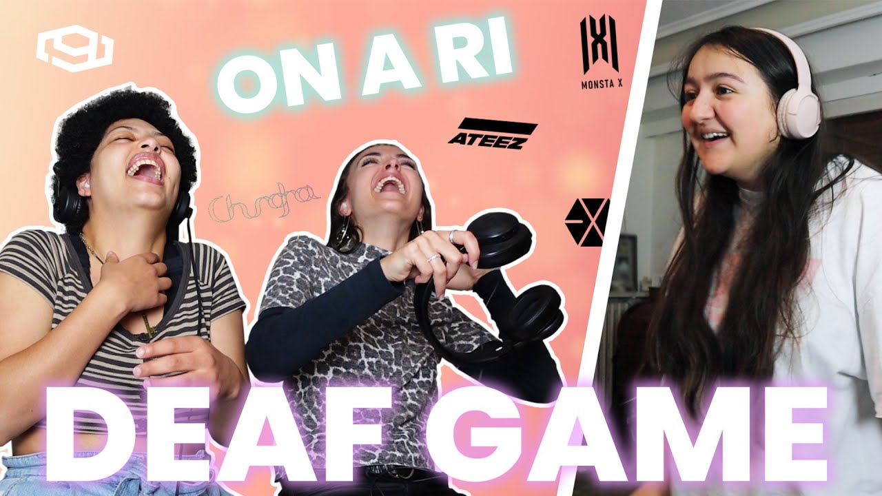 Deaf Game (celle qui devine la musique de K-pop gagne) - Café gourmand #1
