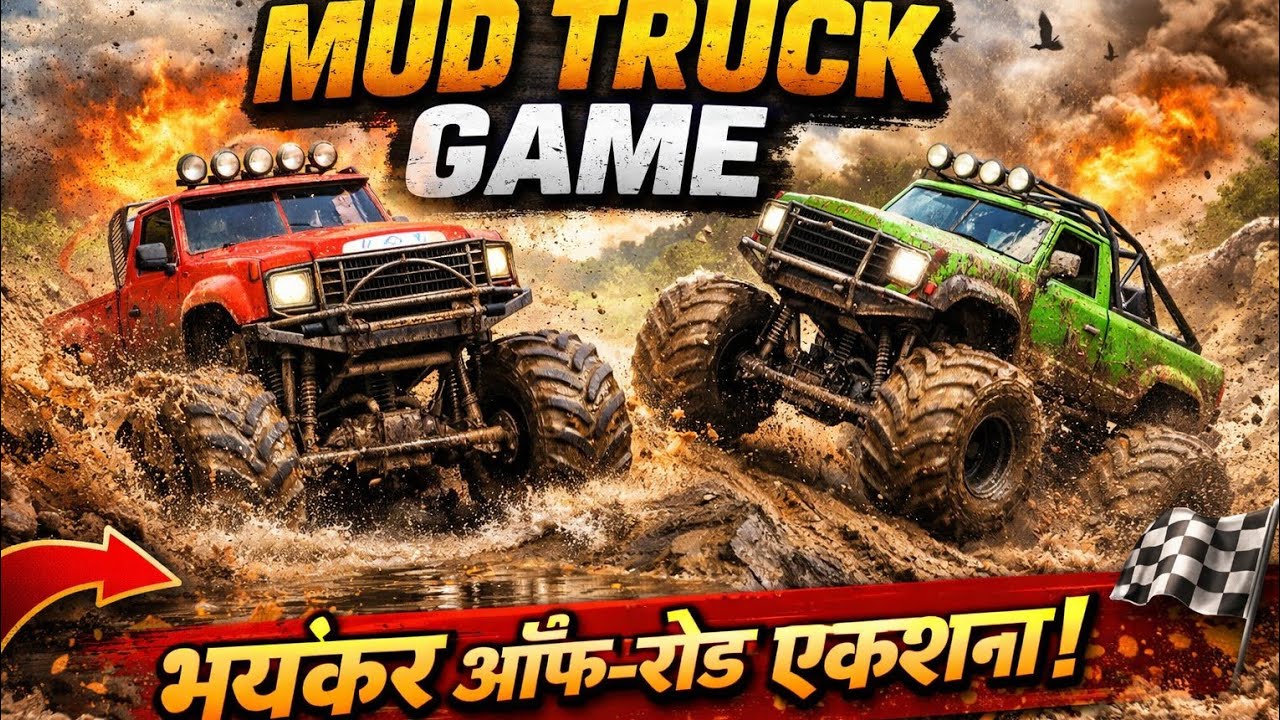 Mud Truck Offroad Game Android | High Graphics #gameplay #3dcarparkingsimulator
