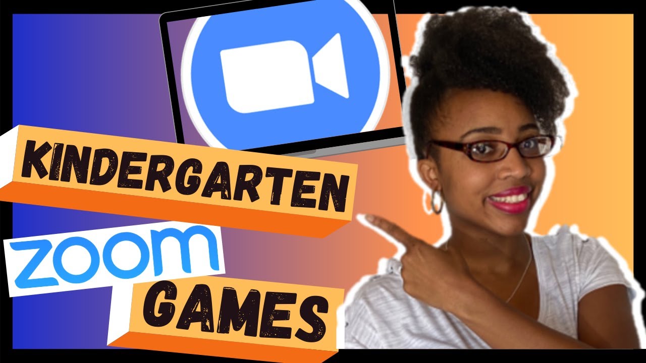 7 FUN KINDERGARTEN READINESS ZOOM GAMES FOR KIDS in REMOTE LEARNING  (Online Games for Teachers)