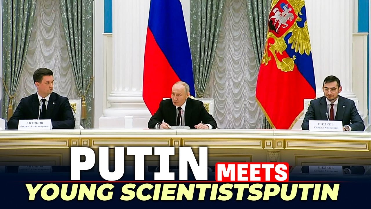 LIVE: Russian President Putin meets young scientists in the Kremlin | Young Scientists Congress
