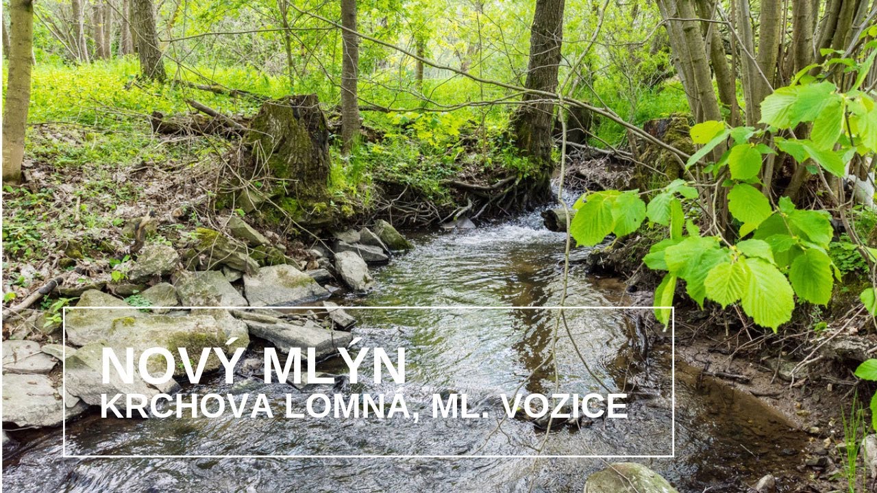 PRODÁNO- Na samotě u lesa- prodej bývalého mlýna, Richard Kašpar- certifikovaný realitní makléř