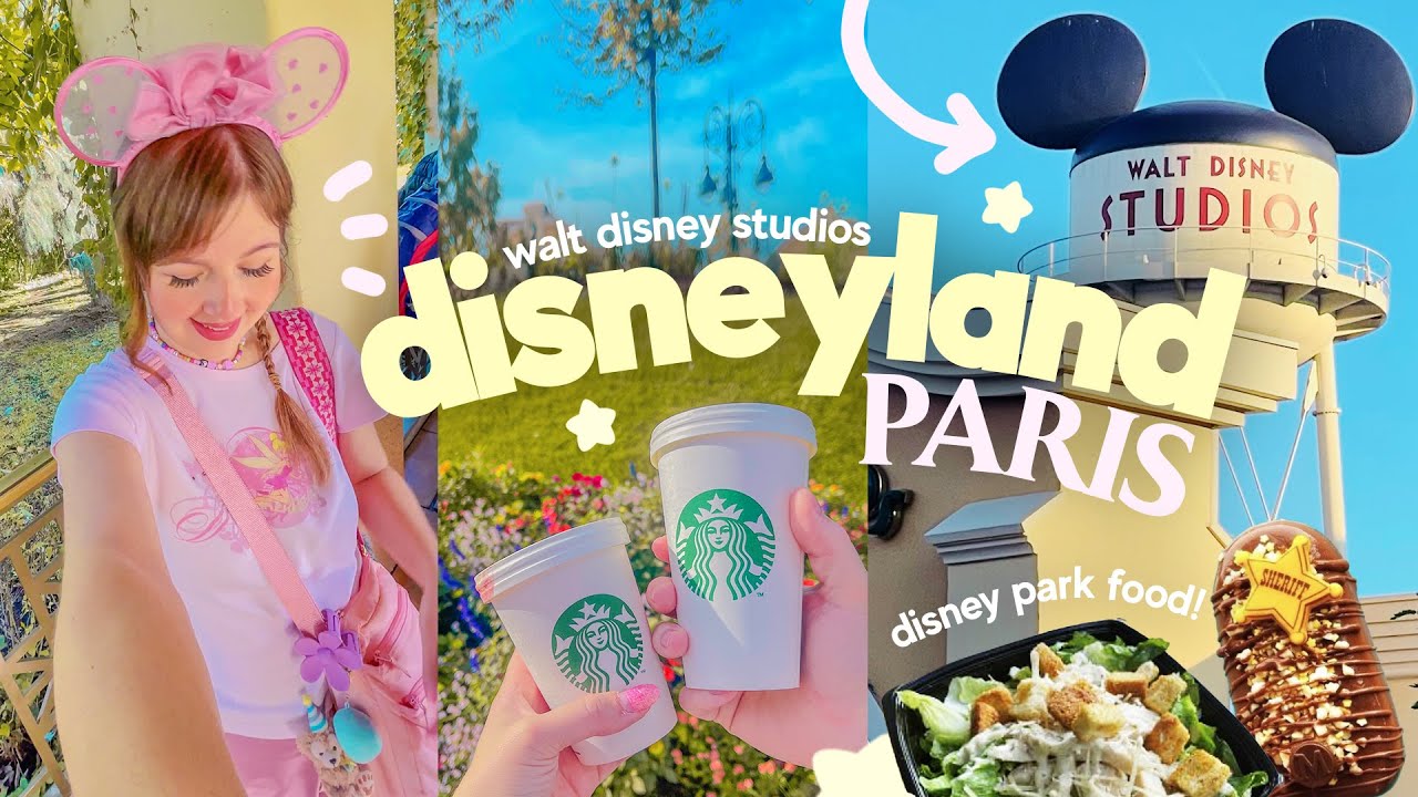 Наш первый визит в Walt Disney Studios в Париже 🌸 Еда в Диснейленде, потрясающие аттракционы, вид...