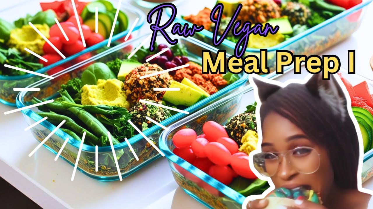 What I ate last week to lose weight | Raw Vegan Meal Prep | Korenn Rachelle