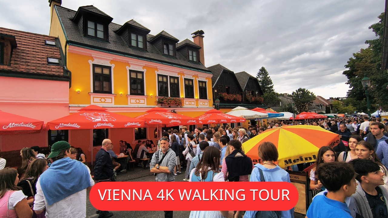 🎉 Who Has the Best Dirndl? Neustifter Kirtag 2025 🍷 Vienna’s Traditional Wine Festival Walk