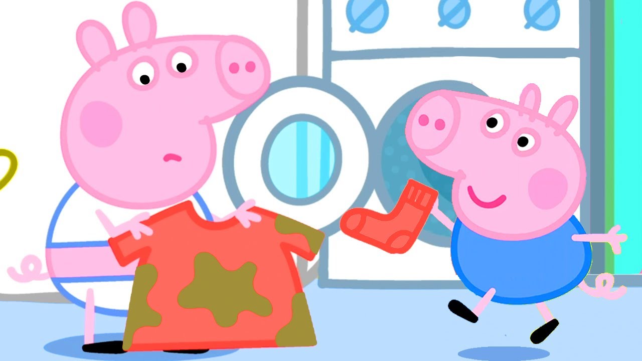 Peppa Pig Italiano - Il Bucato  - Collezione Italiano - Cartoni Animati