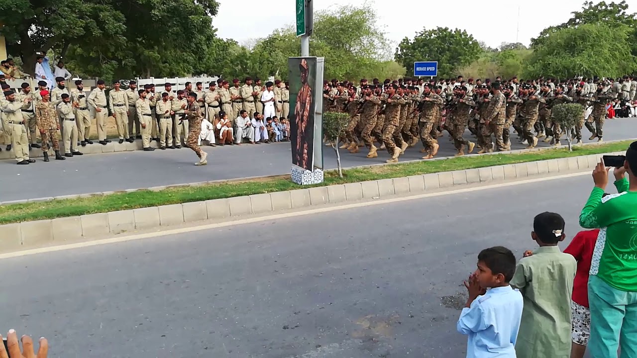 6th sep Pak Army parade, Defence day , Malir Cantt , Karachi .