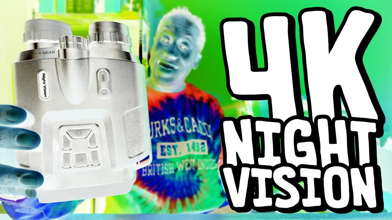 Night Vision Binoculars With Infrared and 8X Zoom