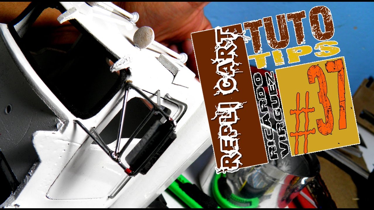 TUTOtips REPLI-CART # 37 // ESPEJO RETROVISOR  PARA CAMIÓN A ESCALA (KW T800)