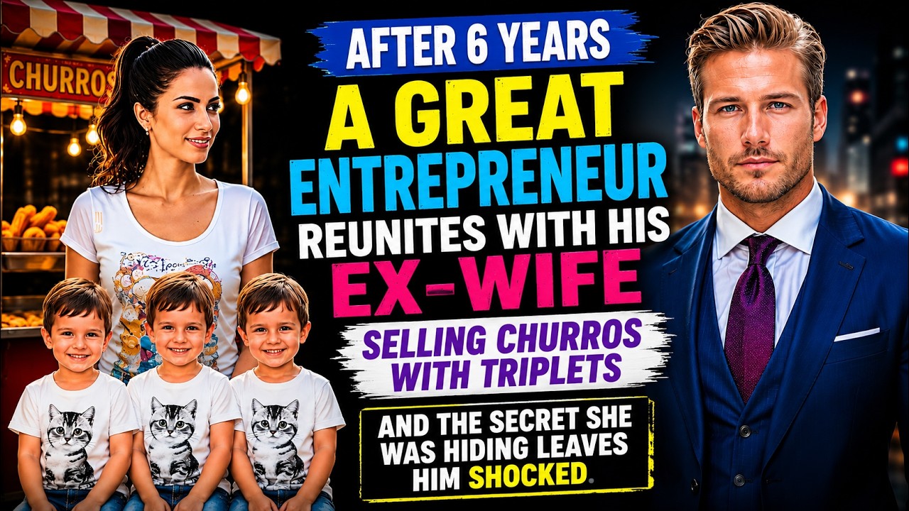 After 6 years, the MILLIONAIRE CEO reunites with his EX WIFE selling CHURROS with TRIPLETS &mdash; and the