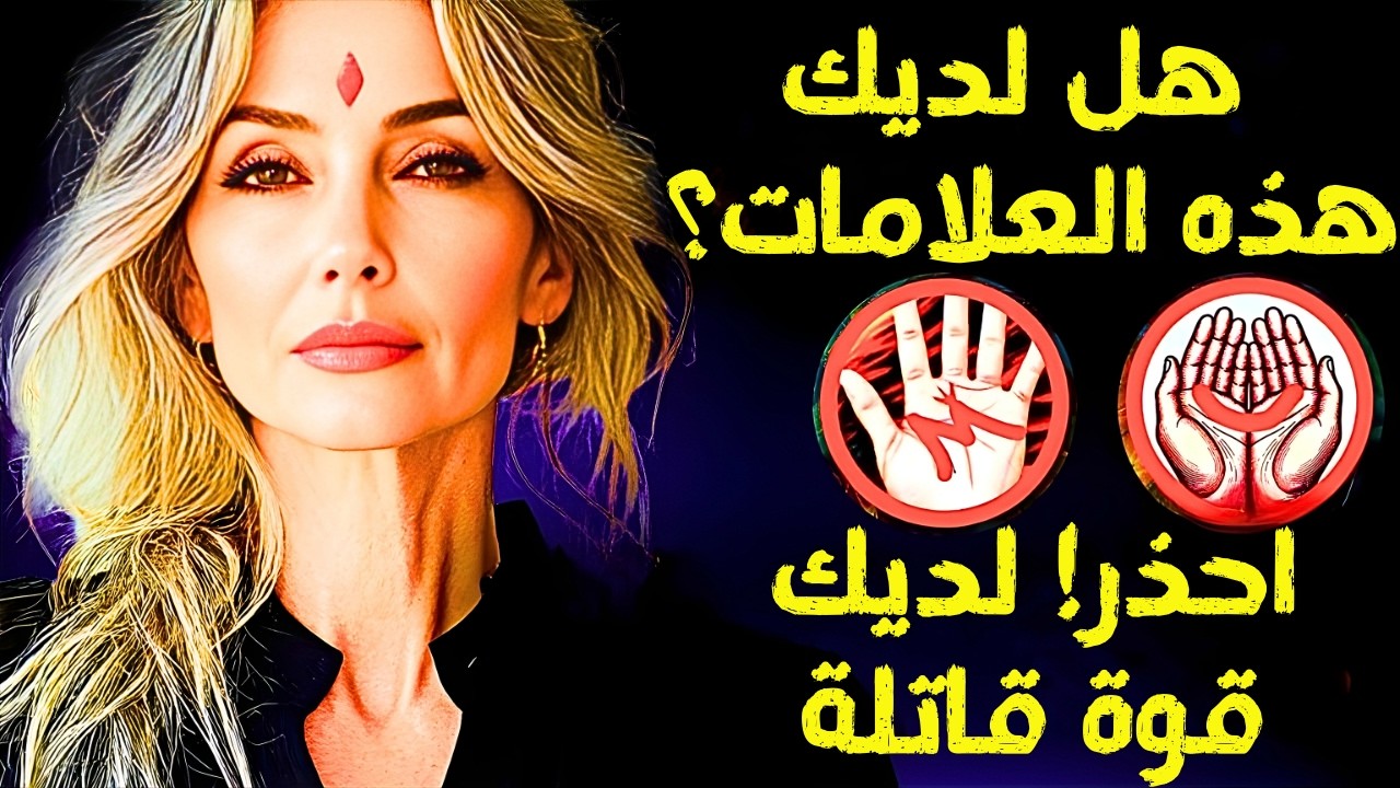 🚨 ٧ قوى قاتلة لأشخاص لديهم خطوط على شكل M وأهِلّة لا يكاد أحد يلاحظها! ❗ معرفة 🌙