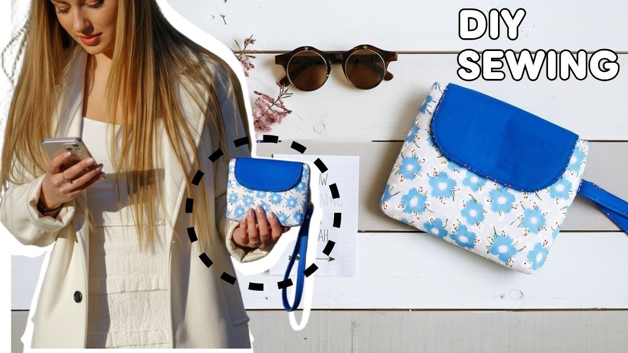 DIY  쉽고 간편하게 스트랩 파우치 만들기 ㅣ DIY Easy and Easy to Make Strap Pouch